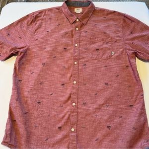 Vans Short Sleeve Button down shirt